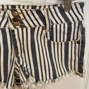 Striped Booty Shorts